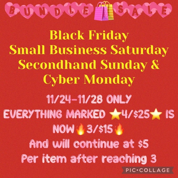 Holiday sale info & countdown to Christmas!! Christmas 🎄🎅🧑🎄☃️❄️🌨✨🎁 - Picture 3 of 15